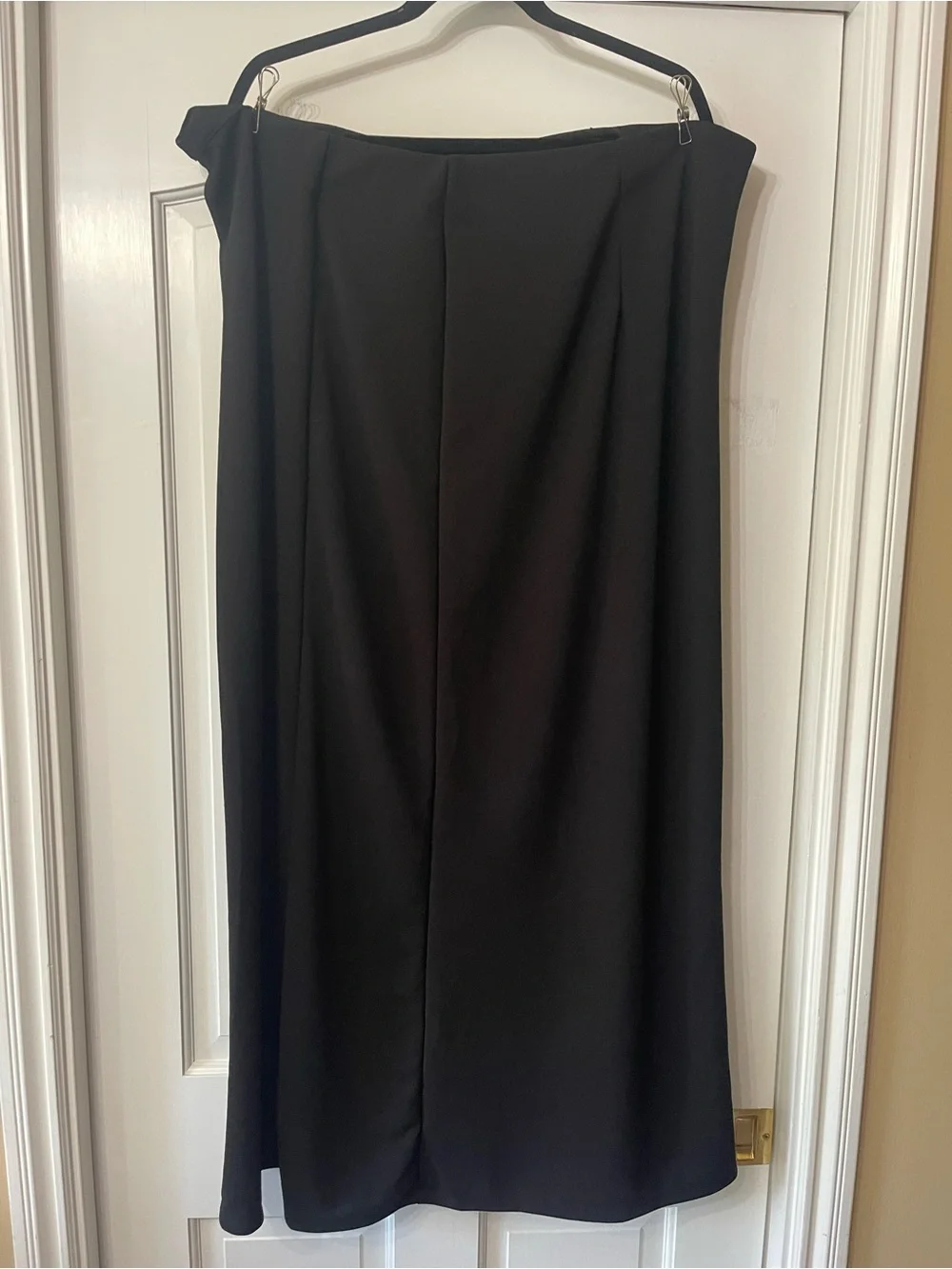 Classic Black A-Line Women's Skirt